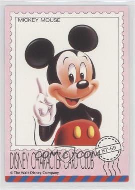 1995 Amada Disney Character Card Club - [Base] #ST-59 - Mickey Mouse, Donald Duck, Daisy Duck [EX to NM]