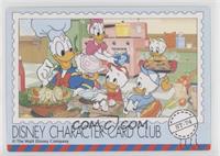 Donald Duck, Daisy Duck, Huey, Dewey, Louie