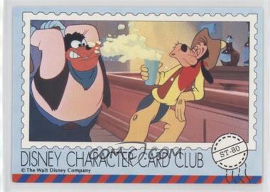 1995 Amada Disney Character Card Club - [Base] #ST-80 - Goofy, Pete, Chip, Dale