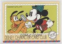 Mickey Mouse, Pluto, Minnie Mouse [EX to NM]