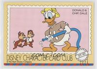 Donald Duck, Chip, Dale [EX to NM]