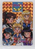 Sailor Moon, Sailor Jupiter, Sailor Mars, Sailor Mercury, Sailor Venus