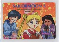 Sailor Moon, Sailor Mercury, Sailor Mars