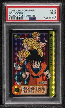 1995 Bandai Carddass Dragon Ball Z - [Base] - Japanese #326 - Son Goku [PSA 9 MINT]