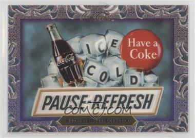 1995 Collect-A-Card Coca-Cola Super Premium - [Base] #20 - 3-D Sign 1962