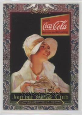 1995 Collect-A-Card Coca-Cola Super Premium - [Base] #26 - Paper Sign 1928