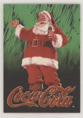 1995 Collect-A-Card Coca-Cola Super Premium - Embossed Santa #5 - Santa Claus