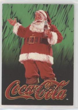 1995 Collect-A-Card Coca-Cola Super Premium - Embossed Santa #5 - Santa Claus