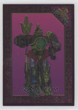 1995 Collect-A-Card Mighty Morphin Power Rangers Super Pack - Power Blaster #B-2 - Thunder Megazord