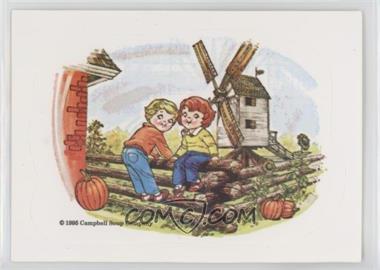 1995 Collect-A-Card The Campbell's Collection - Static Cling Souper Stickers #WIMI - Windmill