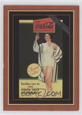 1995 Collect-A-Card The Coca-Cola Collection Series 4 - Hollywood Celebrities Foil #H-4 - Claudette Colbert