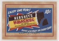 Krackel Chocolate Bar Display
