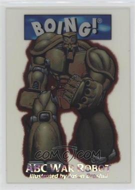 1995 Edge Entertainment Judge Dredd: The Epics - Boing! Acetate #BOING 4 - ABC War Robot