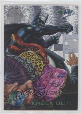 1995 Fleer Metal Batman Forever - [Base] - Silver Flasher #26 - Knock Out!