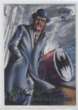 1995 Fleer Metal Batman Forever - [Base] - Silver Flasher #3 - Breakdown