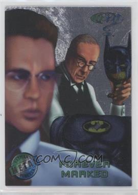 1995 Fleer Metal Batman Forever - [Base] - Silver Flasher #30 - Forever Marked