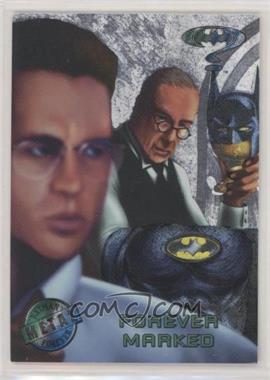 1995 Fleer Metal Batman Forever - [Base] - Silver Flasher #30 - Forever Marked