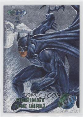 1995 Fleer Metal Batman Forever - [Base] - Silver Flasher #39 - Against the Wall