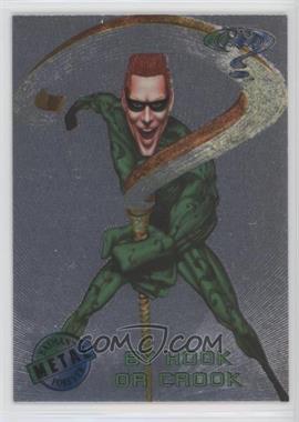 1995 Fleer Metal Batman Forever - [Base] - Silver Flasher #5 - By Hook or Crook