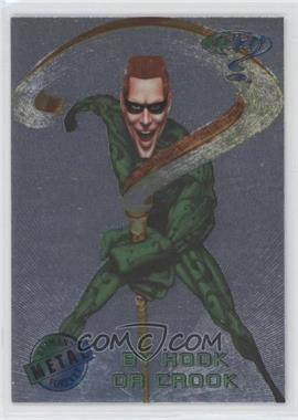 1995 Fleer Metal Batman Forever - [Base] - Silver Flasher #5 - By Hook or Crook