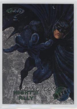 1995 Fleer Metal Batman Forever - [Base] - Silver Flasher #50 - Night's Ally