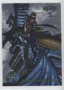 1995 Fleer Metal Batman Forever - [Base] - Silver Flasher #76 - Partnership