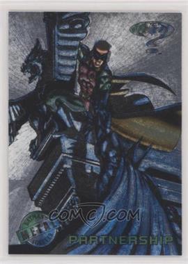 1995 Fleer Metal Batman Forever - [Base] - Silver Flasher #76 - Partnership