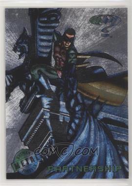 1995 Fleer Metal Batman Forever - [Base] - Silver Flasher #76 - Partnership