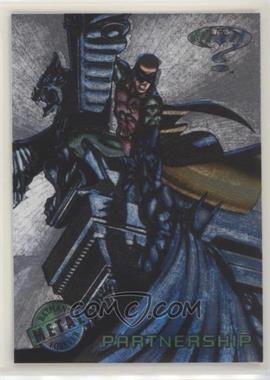 1995 Fleer Metal Batman Forever - [Base] - Silver Flasher #76 - Partnership