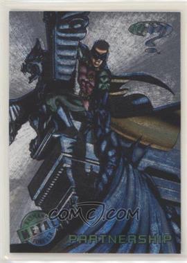 1995 Fleer Metal Batman Forever - [Base] - Silver Flasher #76 - Partnership