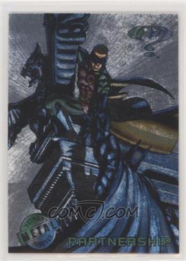 1995 Fleer Metal Batman Forever - [Base] - Silver Flasher #76 - Partnership