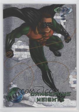 1995 Fleer Metal Batman Forever - [Base] - Silver Flasher #80 - Dangerous Heights