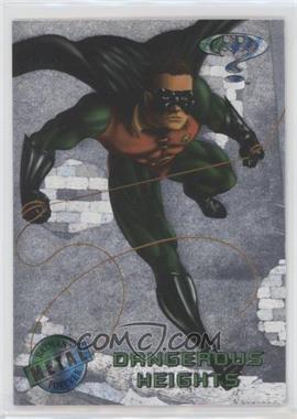 1995 Fleer Metal Batman Forever - [Base] - Silver Flasher #80 - Dangerous Heights