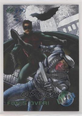 1995 Fleer Metal Batman Forever - [Base] - Silver Flasher #88 - Fun's Over!