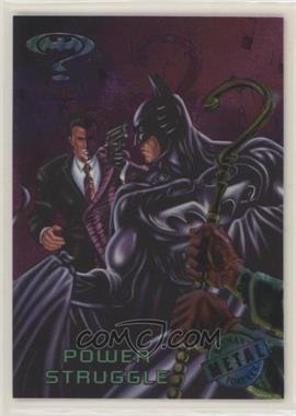 1995 Fleer Metal Batman Forever - [Base] #49 - Power Struggle
