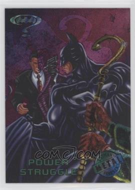 1995 Fleer Metal Batman Forever - [Base] #49 - Power Struggle