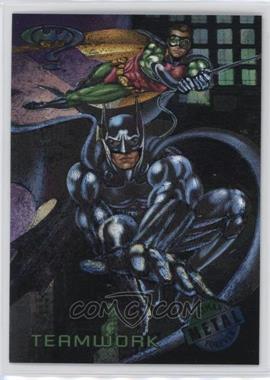 1995 Fleer Metal Batman Forever - [Base] #70 - Teamwork