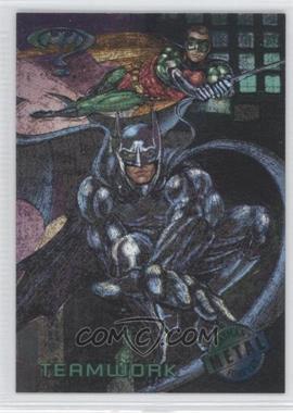 1995 Fleer Metal Batman Forever - [Base] #70 - Teamwork