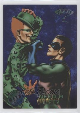 1995 Fleer Metal Batman Forever - [Base] #79 - Need A Lift? [EX to NM]