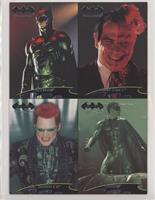 Batman, Two-Face, Riddler, Robin [EX to NM]