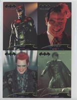 Batman, Two-Face, Riddler, Robin