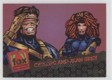 1995 Fleer Ultra Fox Kids Network - [Base] #110 - Cyclops and Jean Grey