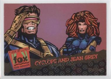 1995 Fleer Ultra Fox Kids Network - [Base] #110 - Cyclops and Jean Grey