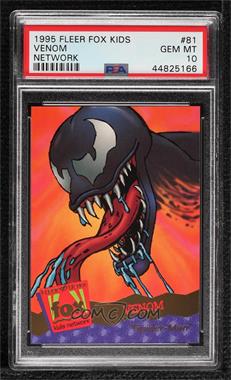 1995 Fleer Ultra Fox Kids Network - [Base] #81 - Venom [PSA 10 GEM MT]