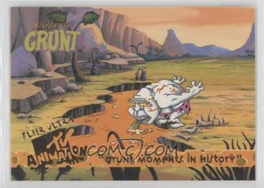 1995 Fleer Ultra MTV Animation - [Base] #84 - The Brothers Grunt - "Grunt Moments in History"