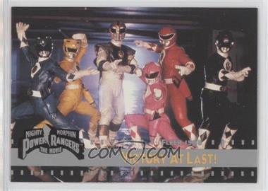 1995 Fleer Ultra Mighty Morphin Power Rangers The Movie - [Base] #136 - Victory At Last!