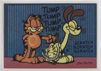 For Once, Garfield Rubs Odie the Right Way