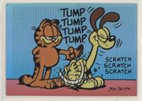 For Once, Garfield Rubs Odie the Right Way