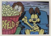At the Movies, Part 2 (The Sequeal): Garfield Enjoys a Snack Preview