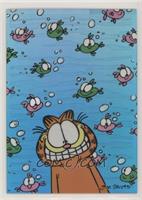 Garfield Plunges Into His New Seafood Diet